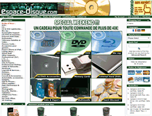 Tablet Screenshot of espace-disque.com